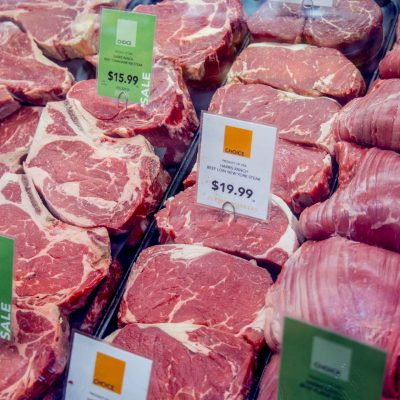 Grade A Harris Ranch Beef stakes