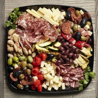 Antipasto catering platter from Zupans