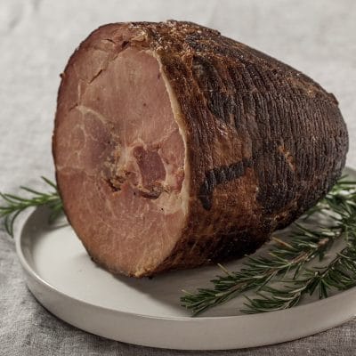 Half a boneless ham