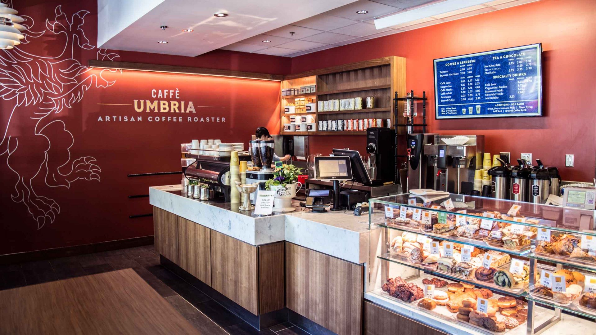 Cafe Umbria in SW Macadam Zupan's Market