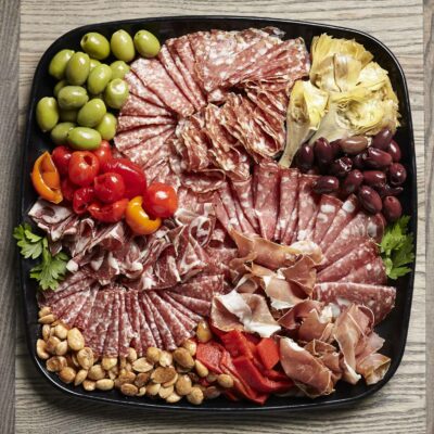 catering charcuterie tray from Zupans