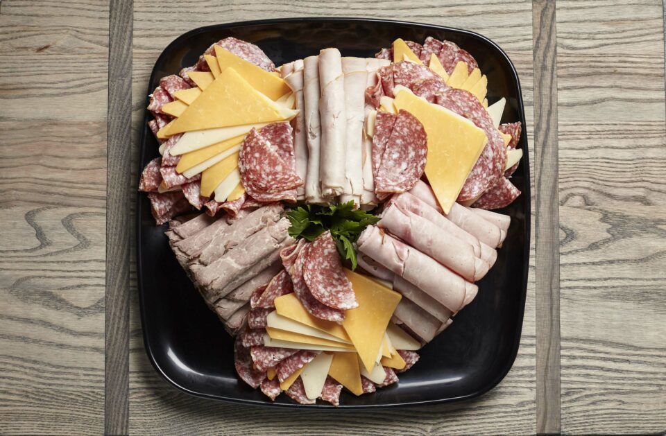 sandwich meat catering tray from Zupans