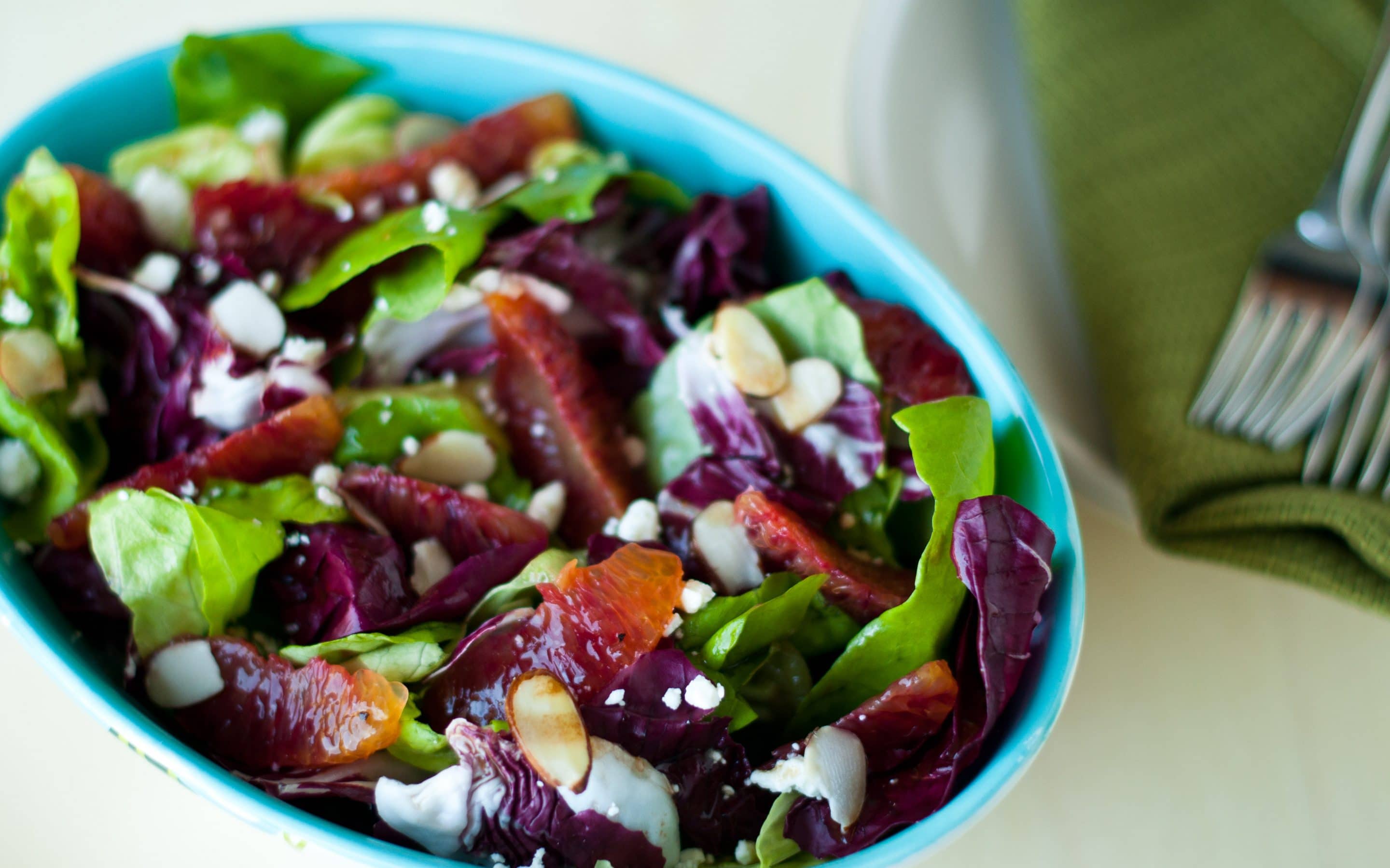 Blood Orange, Radicchio, & Butter Lettuce Salad