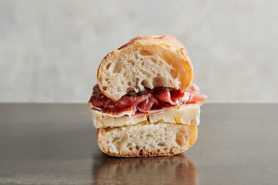 Zupan's Prosciutto & Brie Sandwich