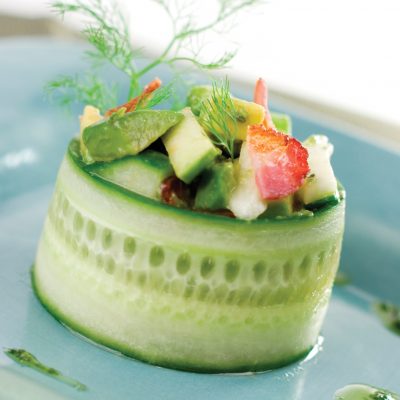 Cucumber Avocado Salad