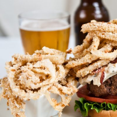 Oven Baked Onion Rings
