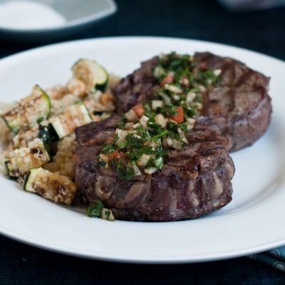 Steak with Chimichurri