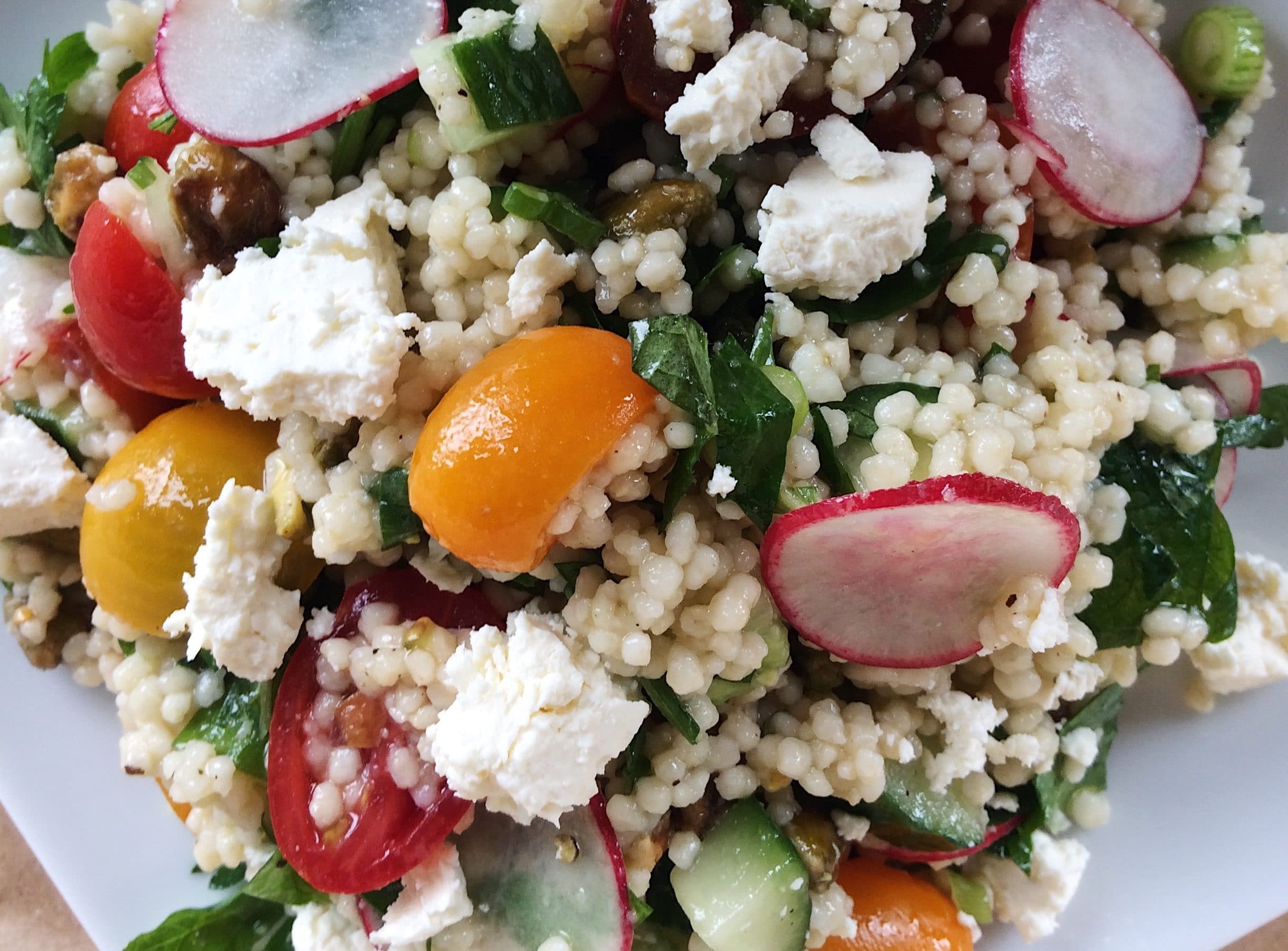 Israeli Couscous Tabbouleh Salad