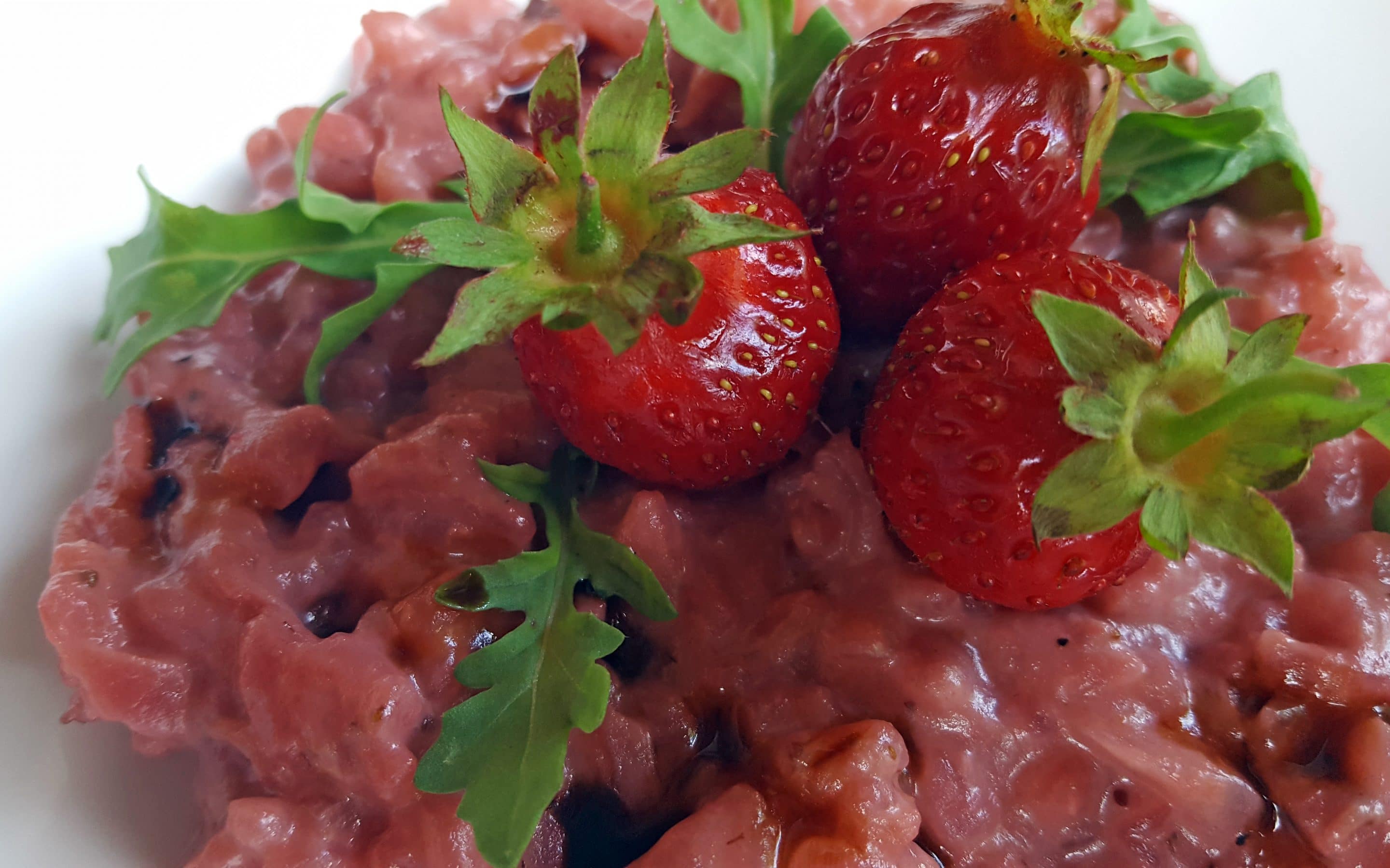 strawberry rissotto