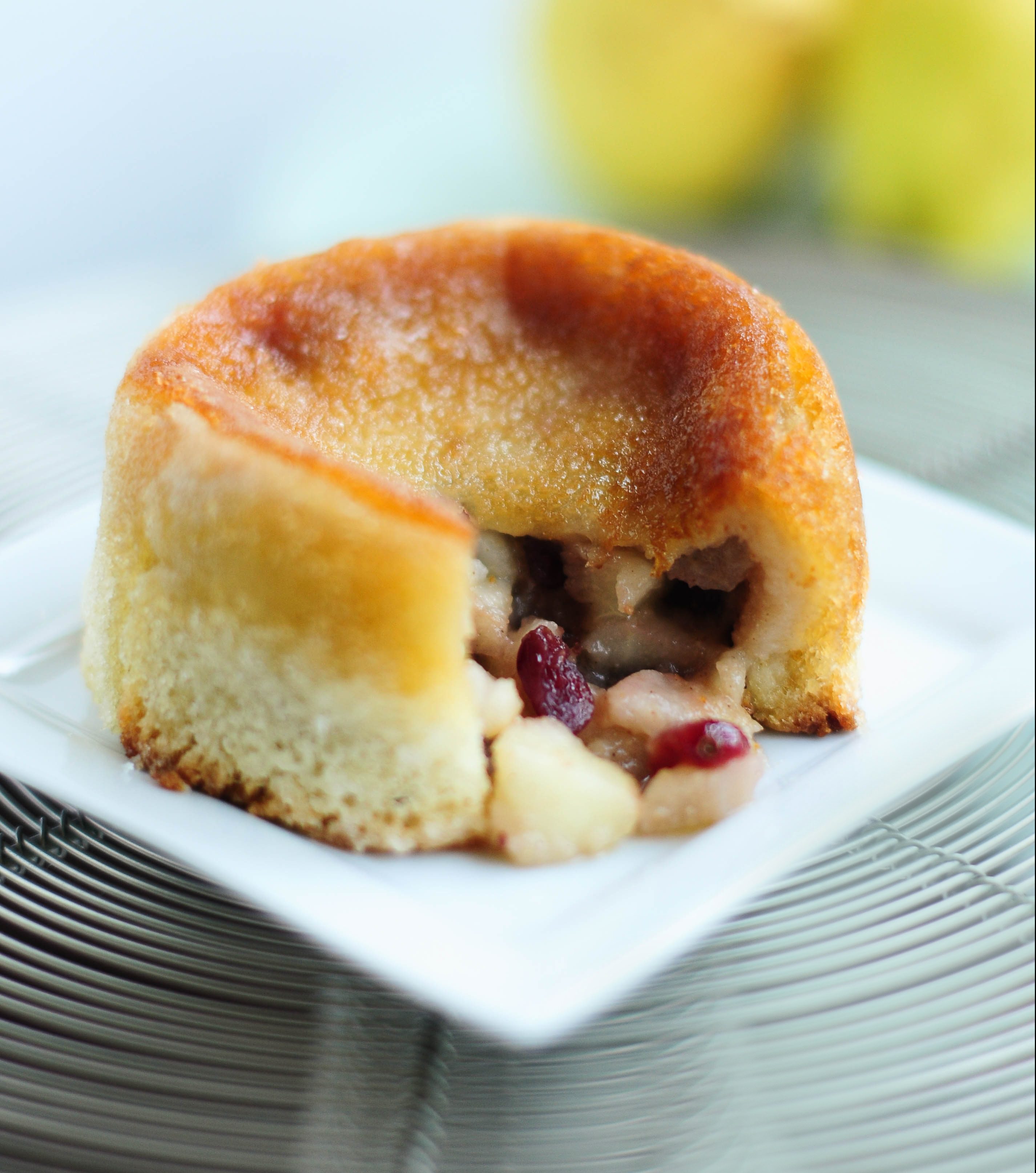 Individual Pear-Ginger Charlotte