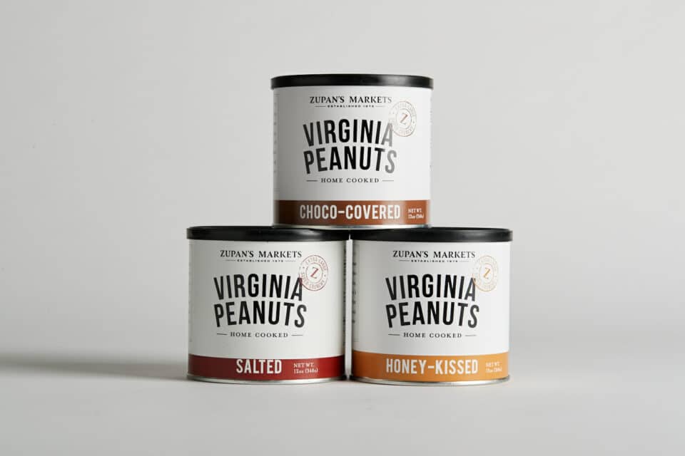 3 jars of Zupan's Markets Virginia Peanuts available in Portland and Lake Oswego