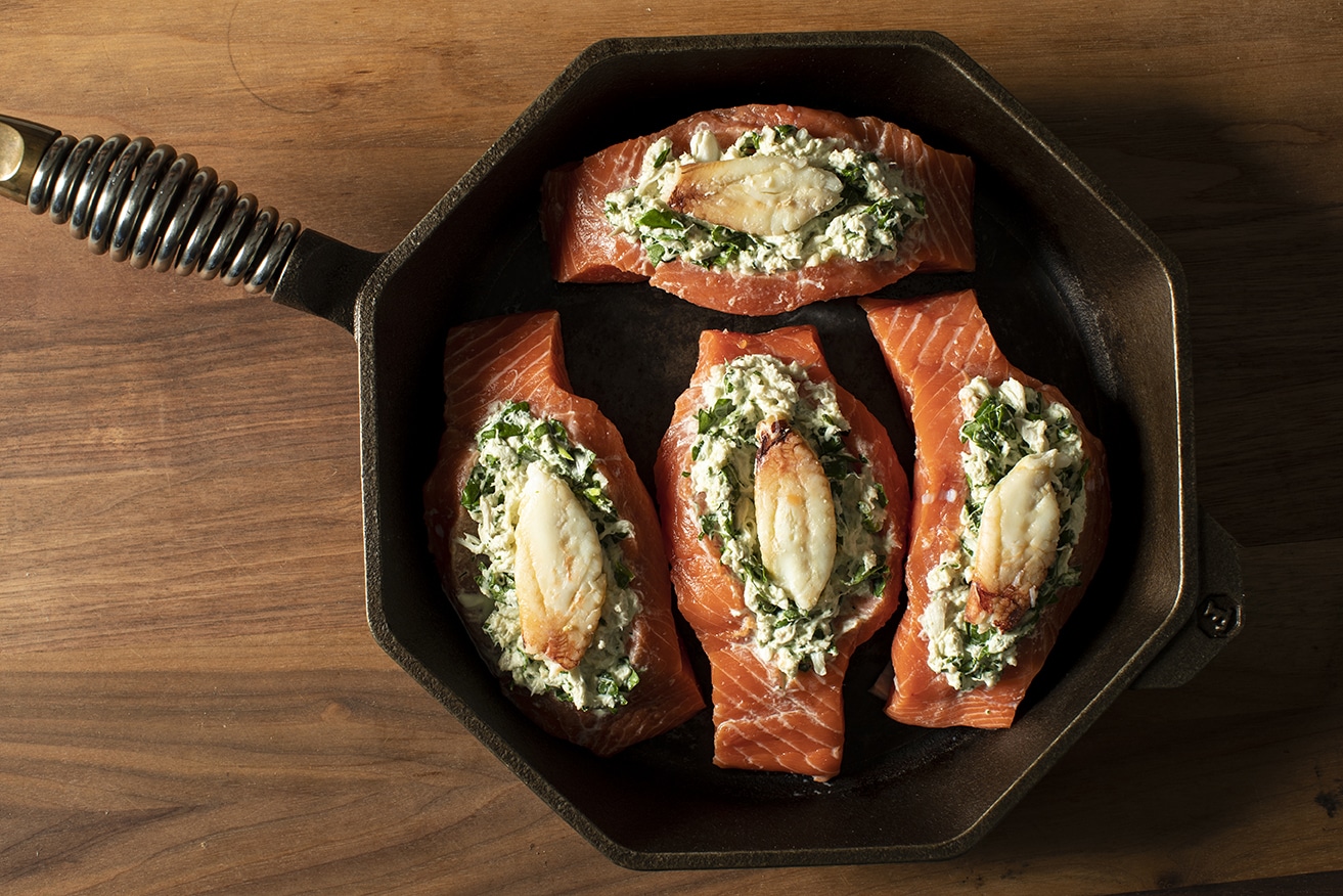 Stuffed Salmon