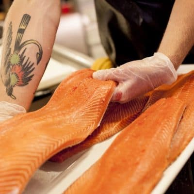 Fresh King Salmon Fillets