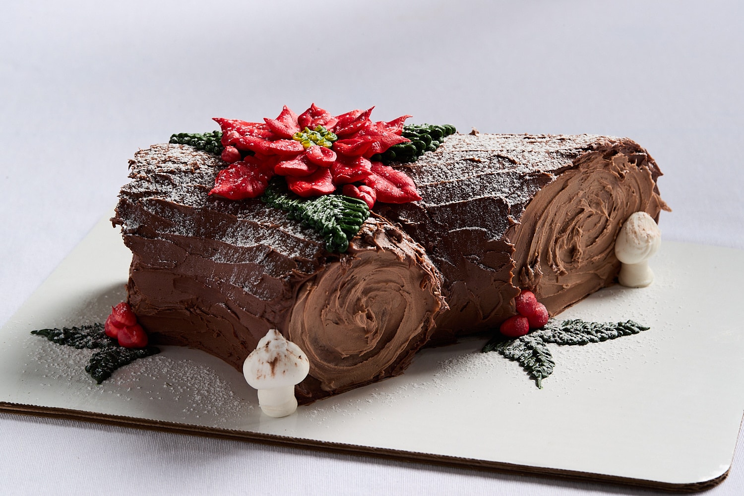 Gluten-Free &amp; Vegan Bûche de Noël