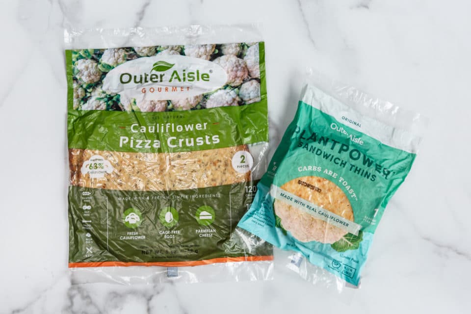 Outer Aisle Gourmet Cauliflower Pizza Crusts