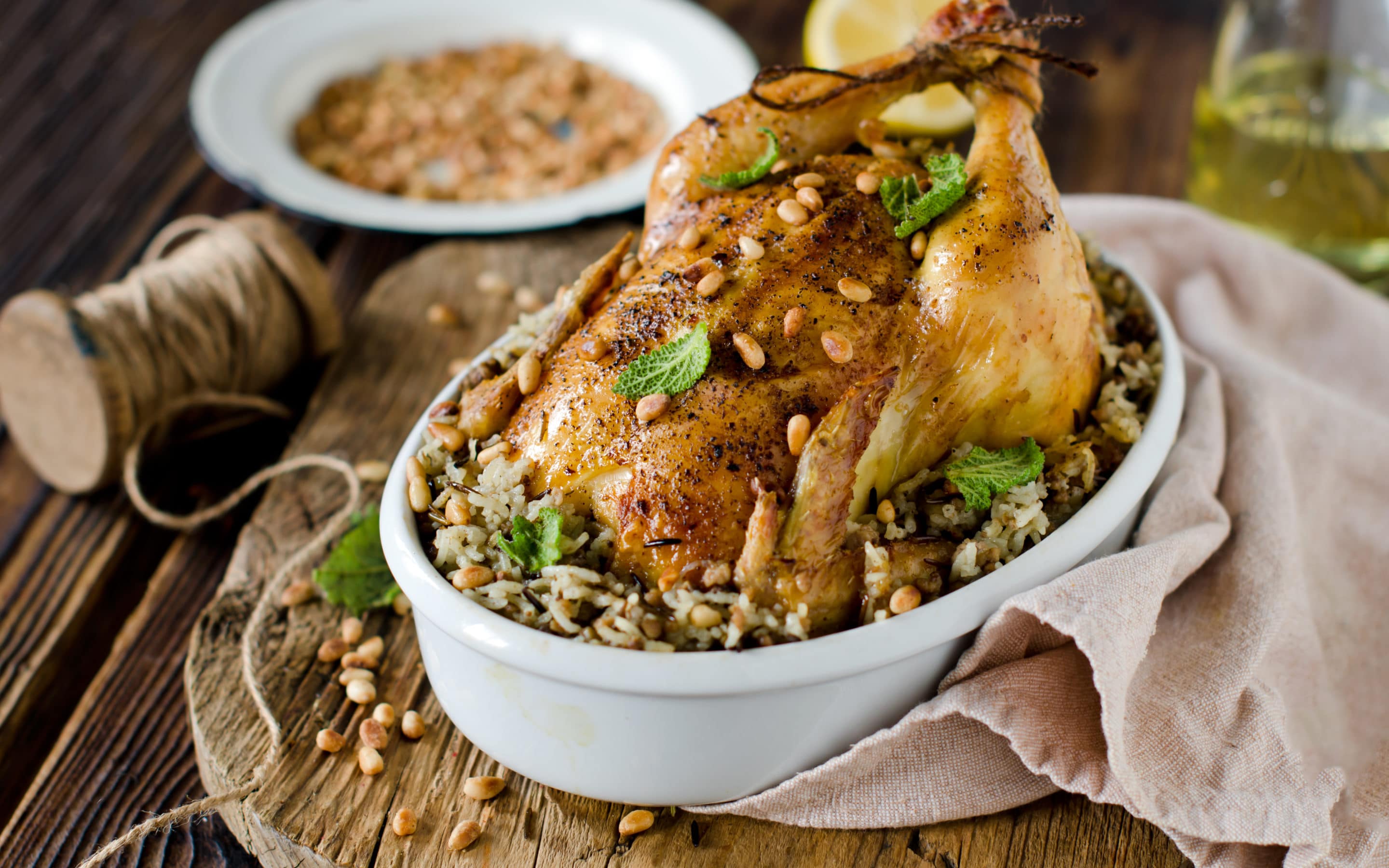 Wild Rice Stuffing with Dried Apricots