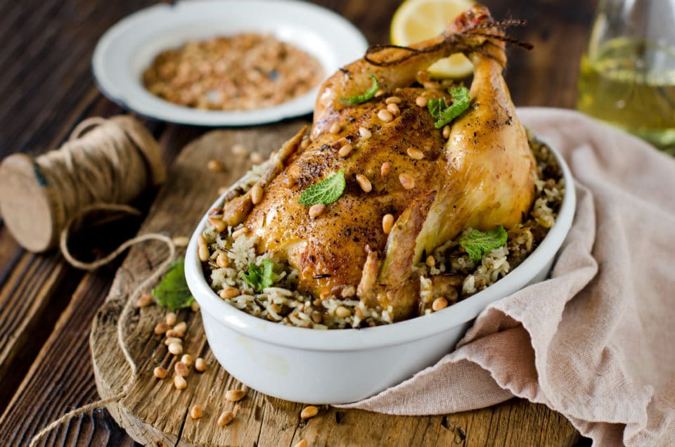 Wild Rice Stuffing with Dried Apricots