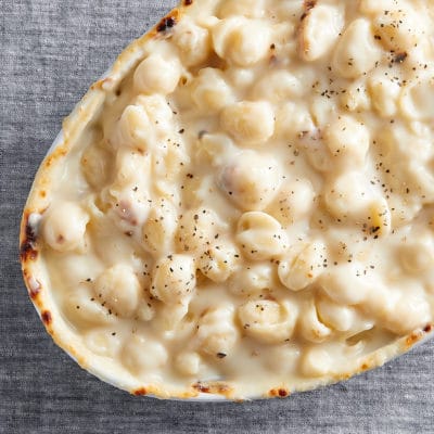 Creamy White Cheddar Mac & Cheese