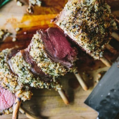 Herb Crusted Rack of Lamb