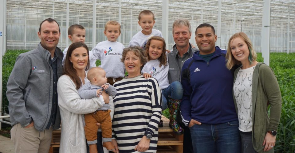 Photo of family who owns Oregon Flowers