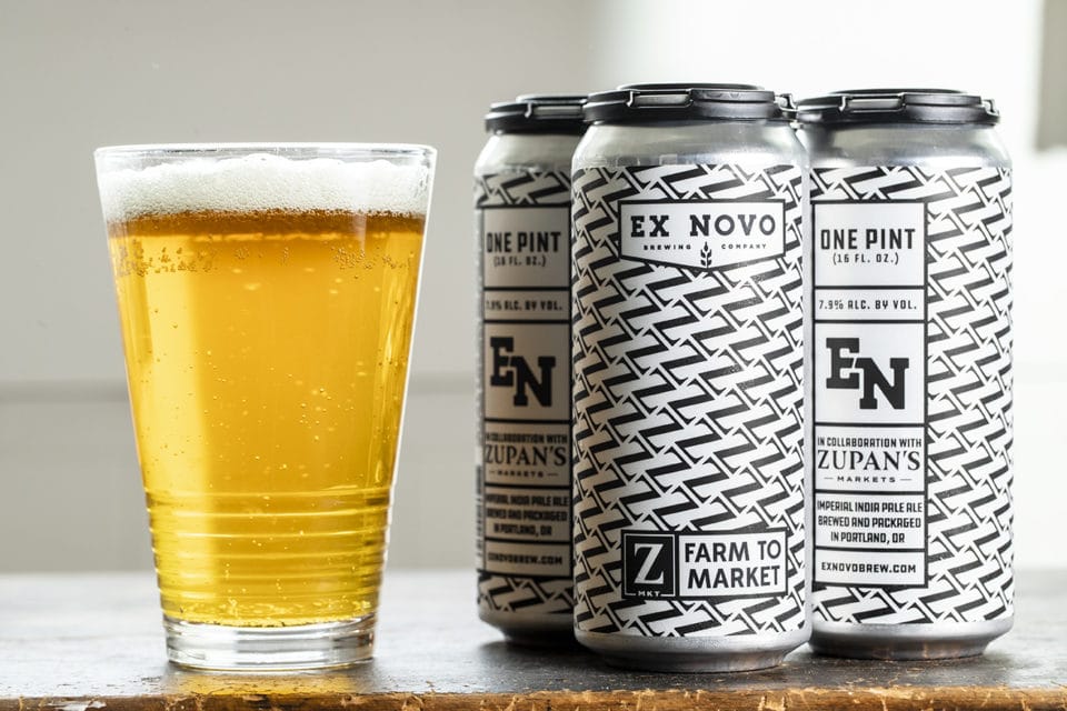 Ex-Novo beers available at Zupan's