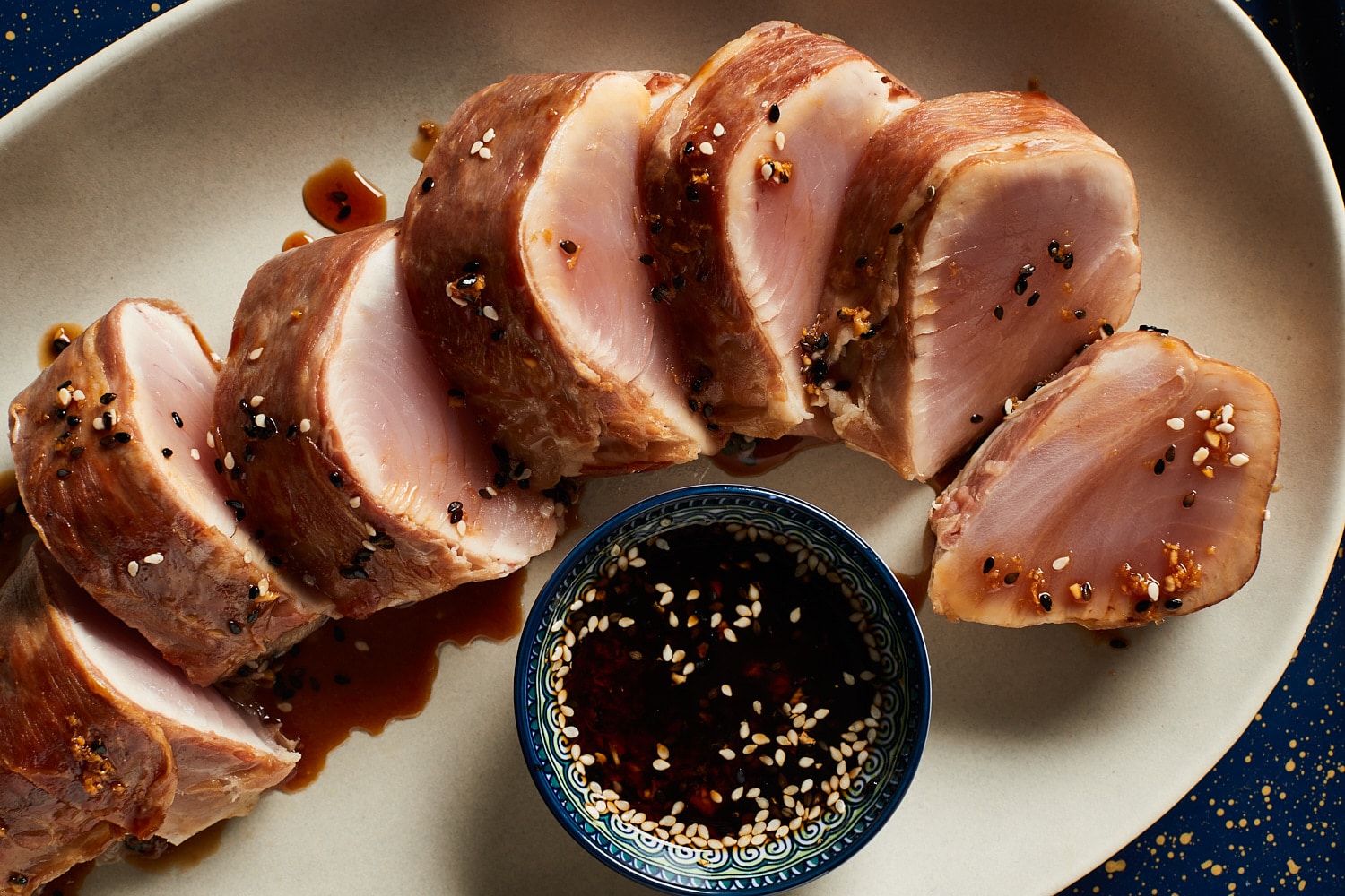 Prosciutto wrapped Albacore Tuna Loin