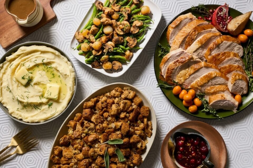 Turkey Dinner for 4