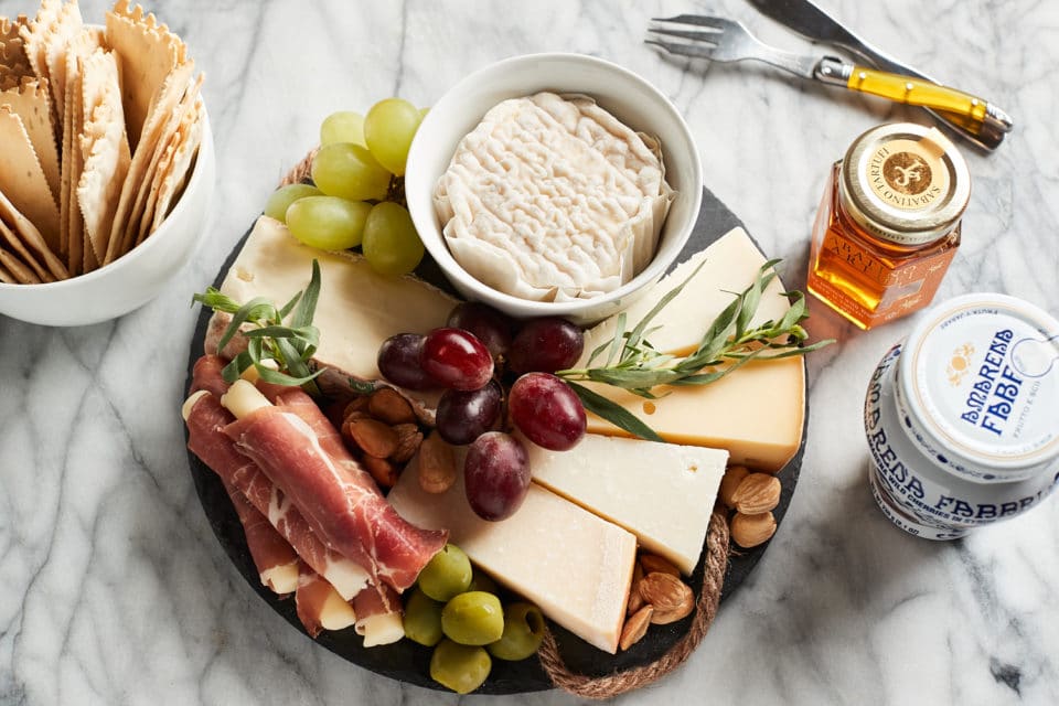 fancy charcuterie board from Zupan's