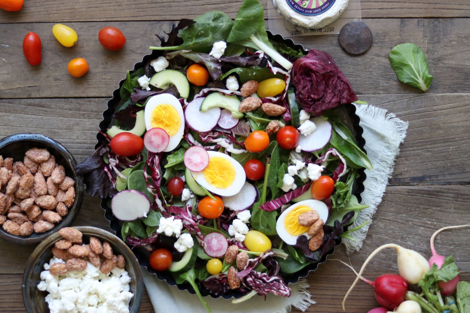 celebration salad with goat cheese from Zupan's Markets