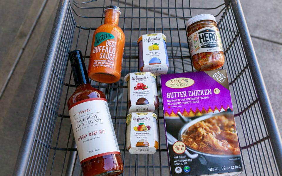 photo of a grocery cart at Zupan's Markets