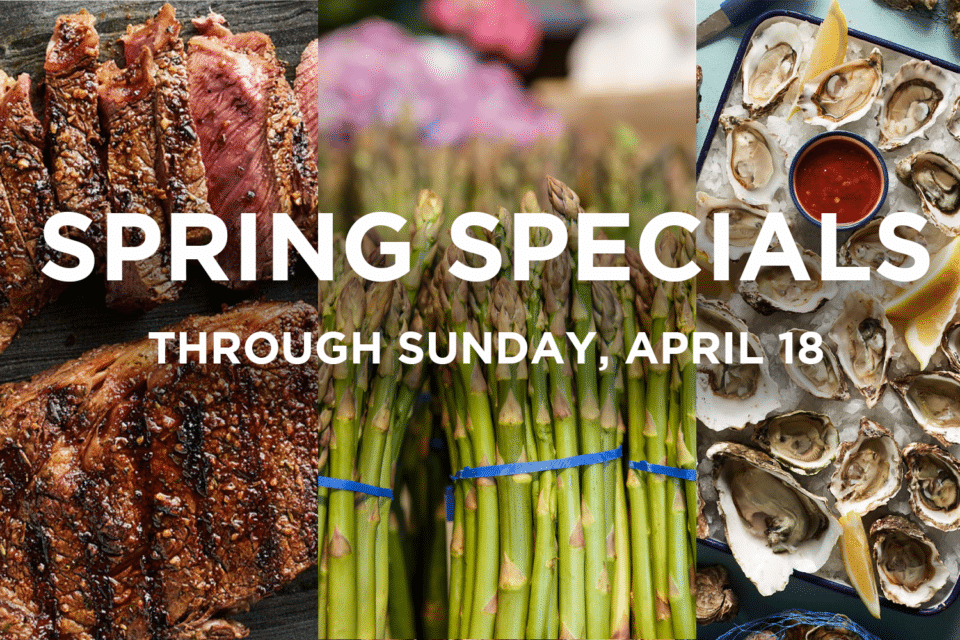 Spring Specials banner for Zupan's Markets