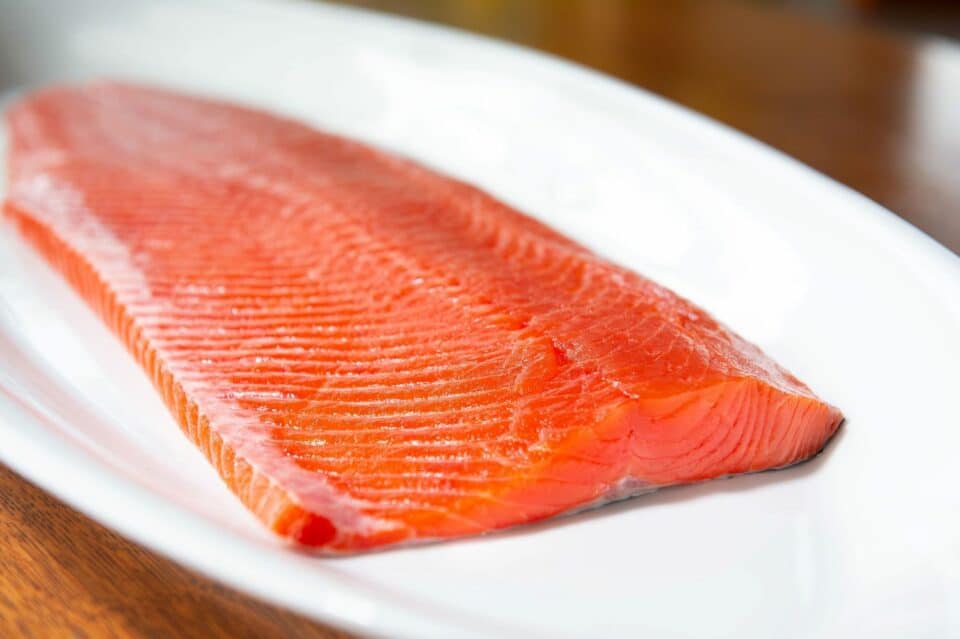 Sockeye salmon from Zupan's