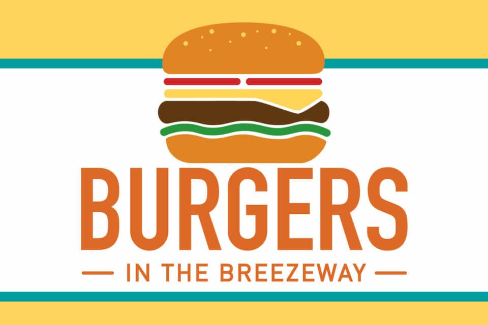 Burgers in the Breezeway banner