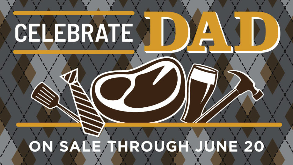 Celebrate Dad banner