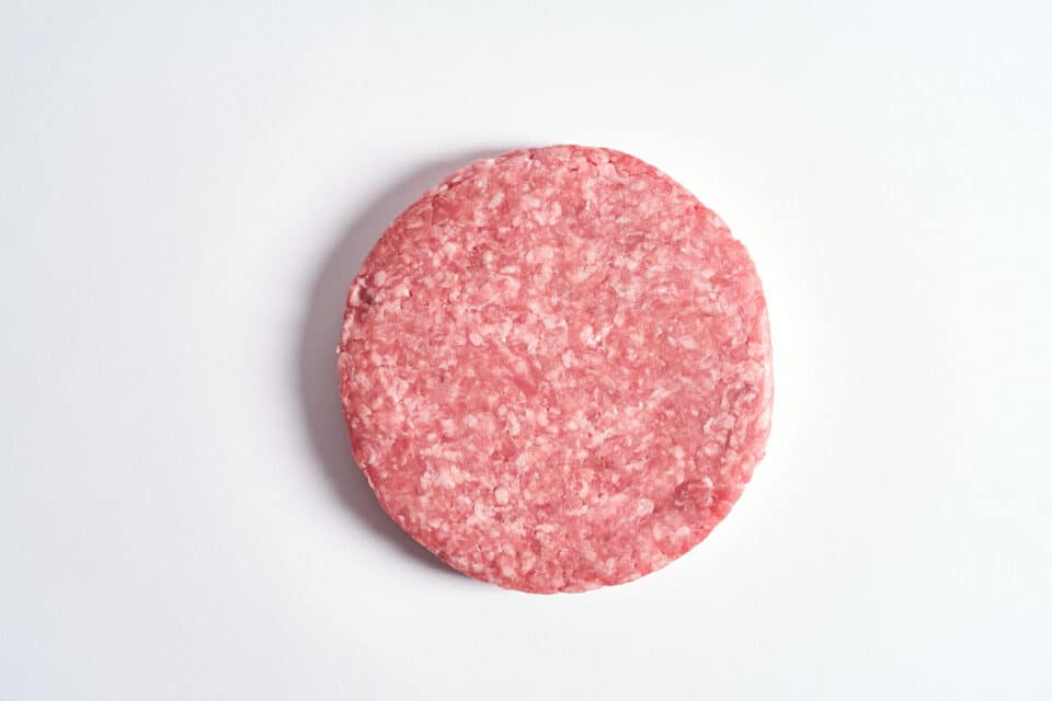 Harris Ranch burger patty