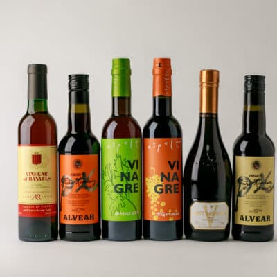 Imported vinegars available at Zupan's Markets