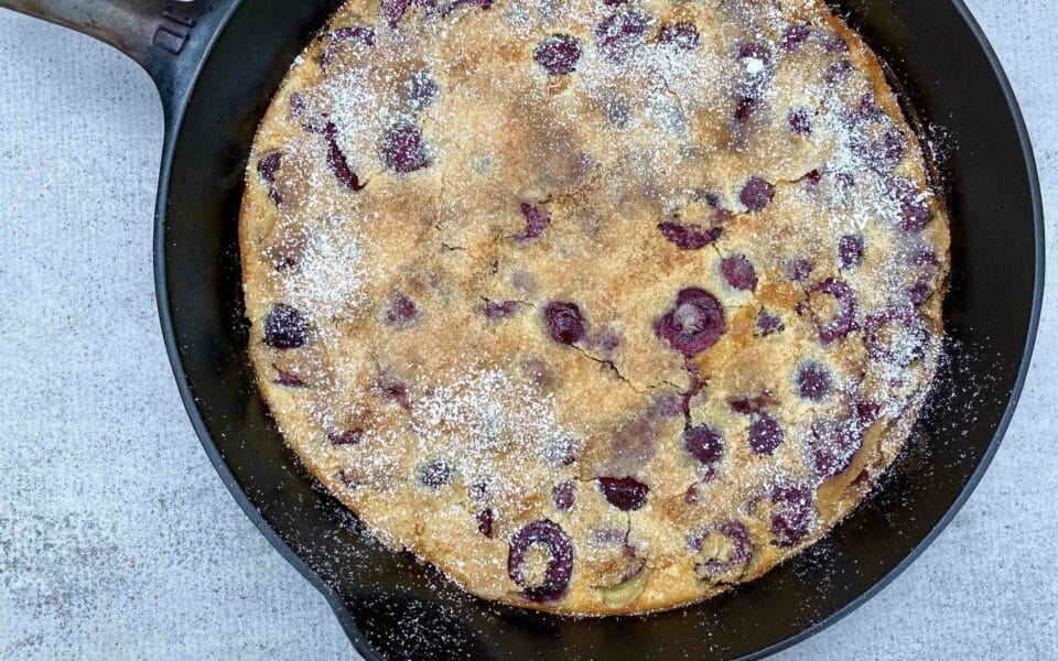 Cherry Clafoutis recipe from Zupan's Markets