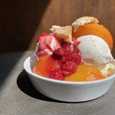Peach Melba from Zupan's Markets