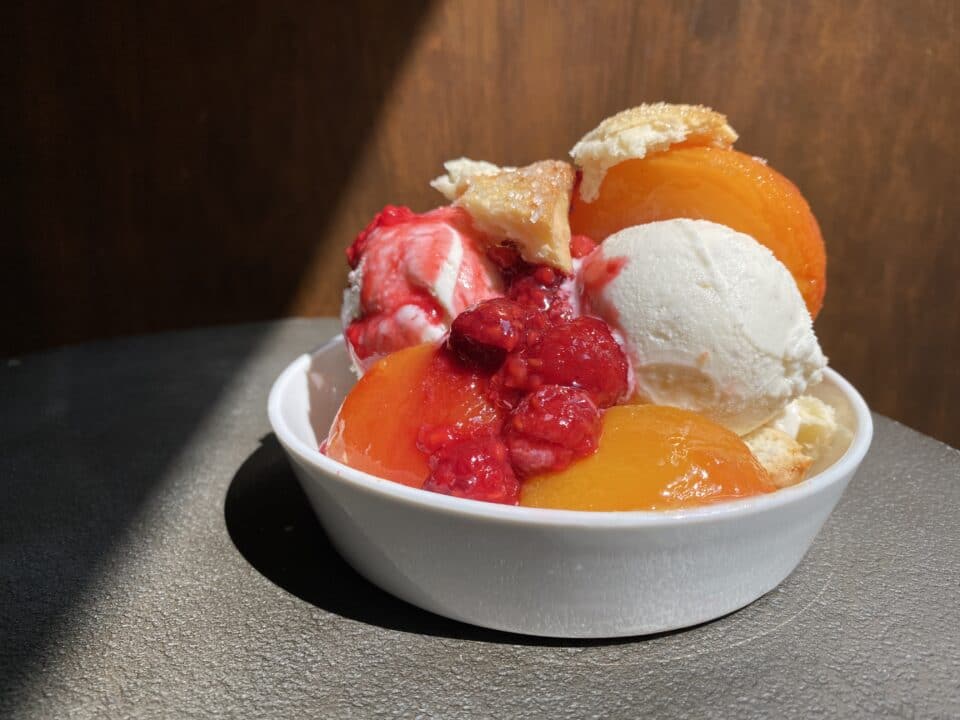 Peach Melba from Zupan's Markets