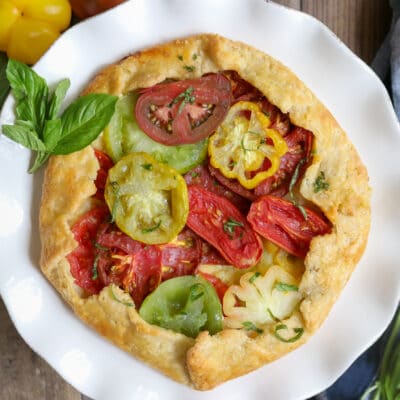 tomato galette recipe from Zupan's Markets