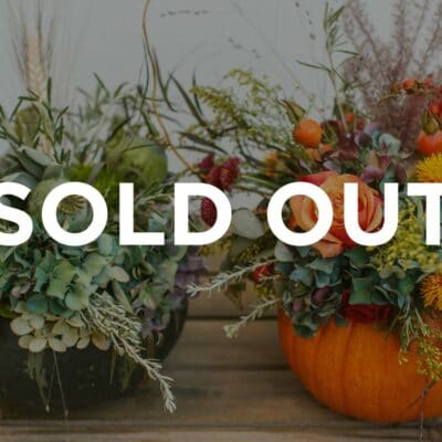 sold out floral design class