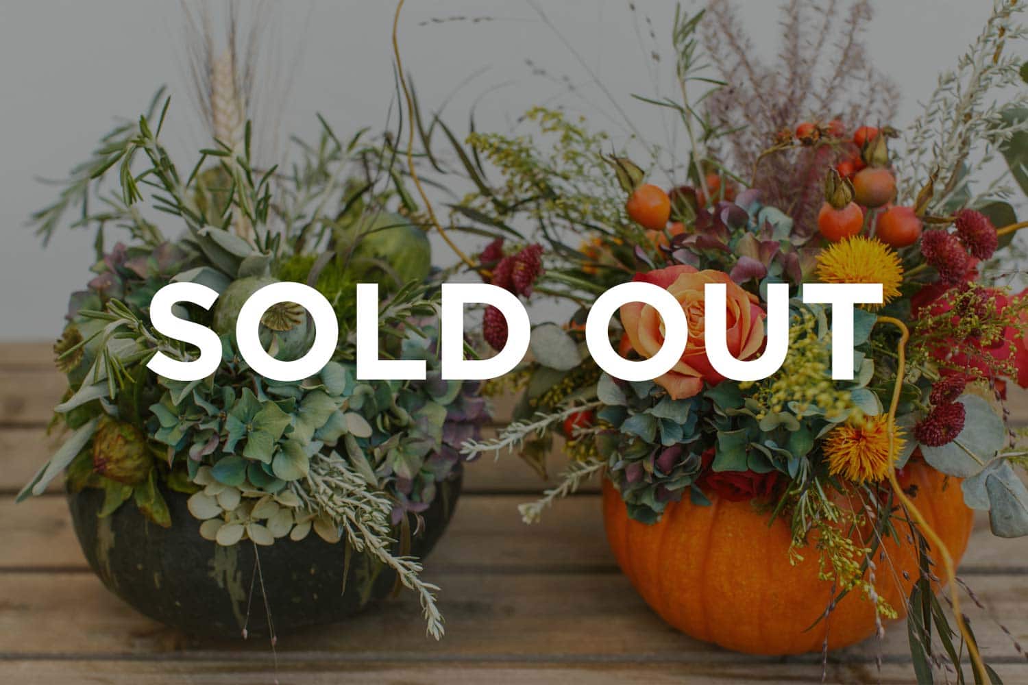 sold out floral design class