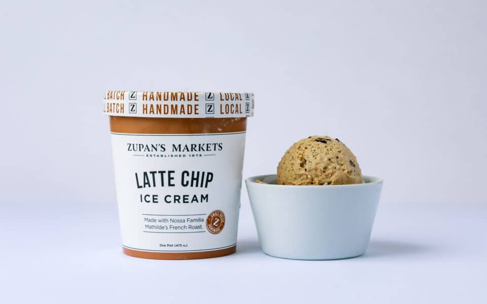 Zupan's Markets Latte Chip ice cream