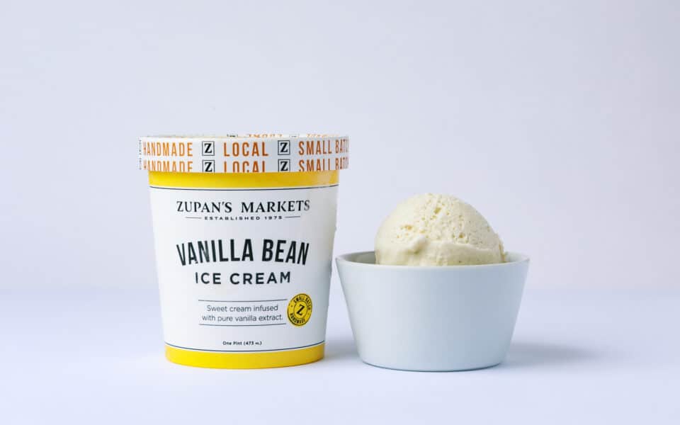 Zupan's Markets Vanilla Bean ice cream