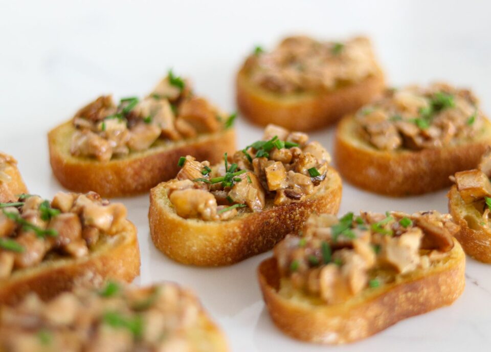 Chanterelle Mushroom Toast