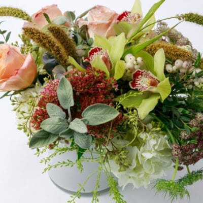 quiet Autumn floral arrangement