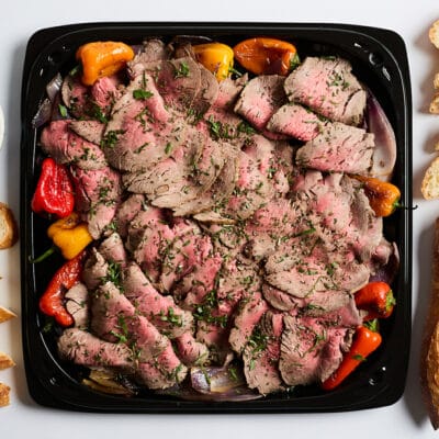 Portland beef tenderloin party catering tray