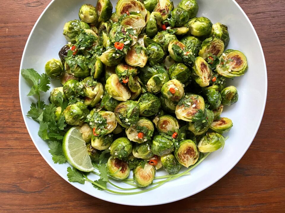 roasted Brussel sprouts