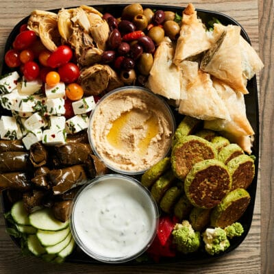 Mezza party platter