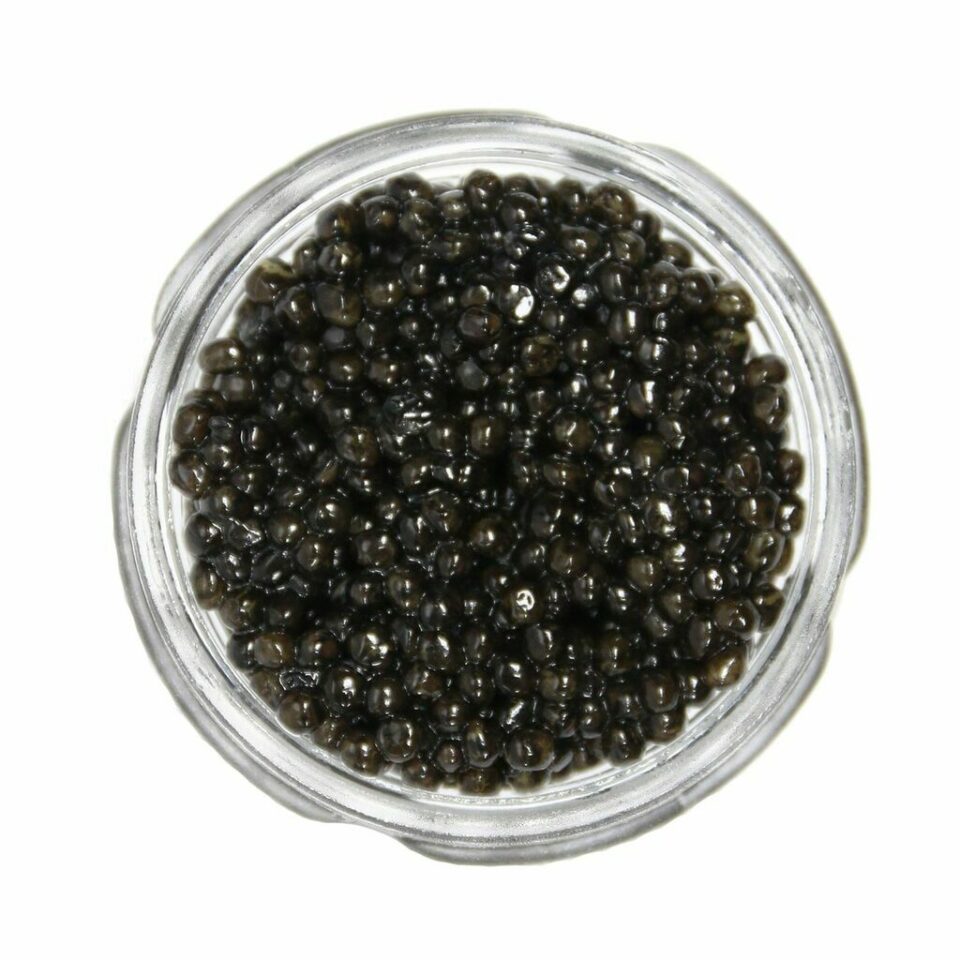 white sturgeon caviar from Zupan's